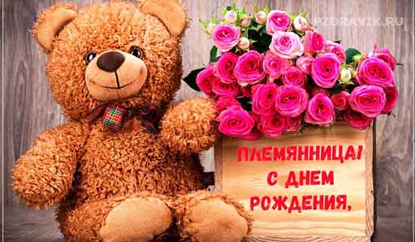 Трогательные поздравления с днем рождения взрослой племяннице - Пздравик.ру